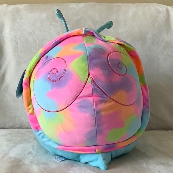 Squishmallow Salita, Blue And Rainbow Snail 14" NWT - Picture 3 of 4